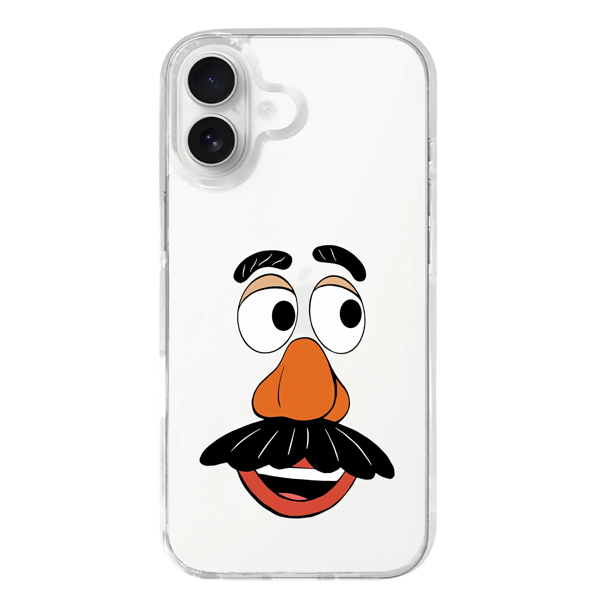 トイ・ストーリー グッズ ミスター・ポテトヘッド - iPhone 17シリーズ 透明スマホケース – 薄型・耐衝撃・精密フィット保護カバー